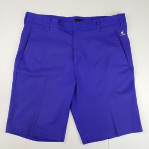 Adidas Shorts Golf Royal Blue Men's Size 34